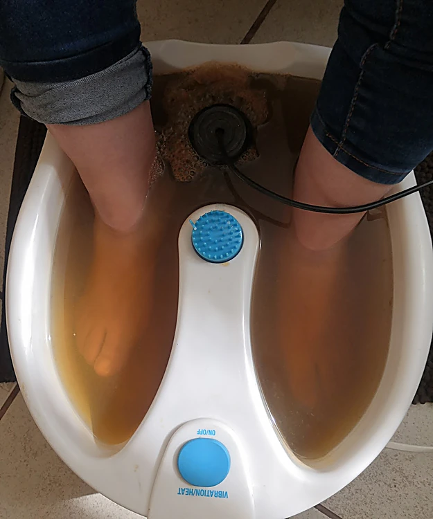 Tina de desintoxicación iónica para pies